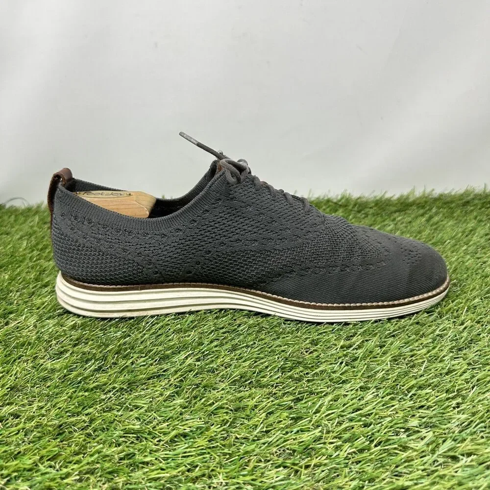 Cole Haan Original Grand Stitchlite Wingtip Oxford Gray C27961 Men’s Size 11.5 M